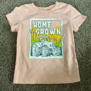 Cat & Jack Pink Graphic Tee Short Sleeve